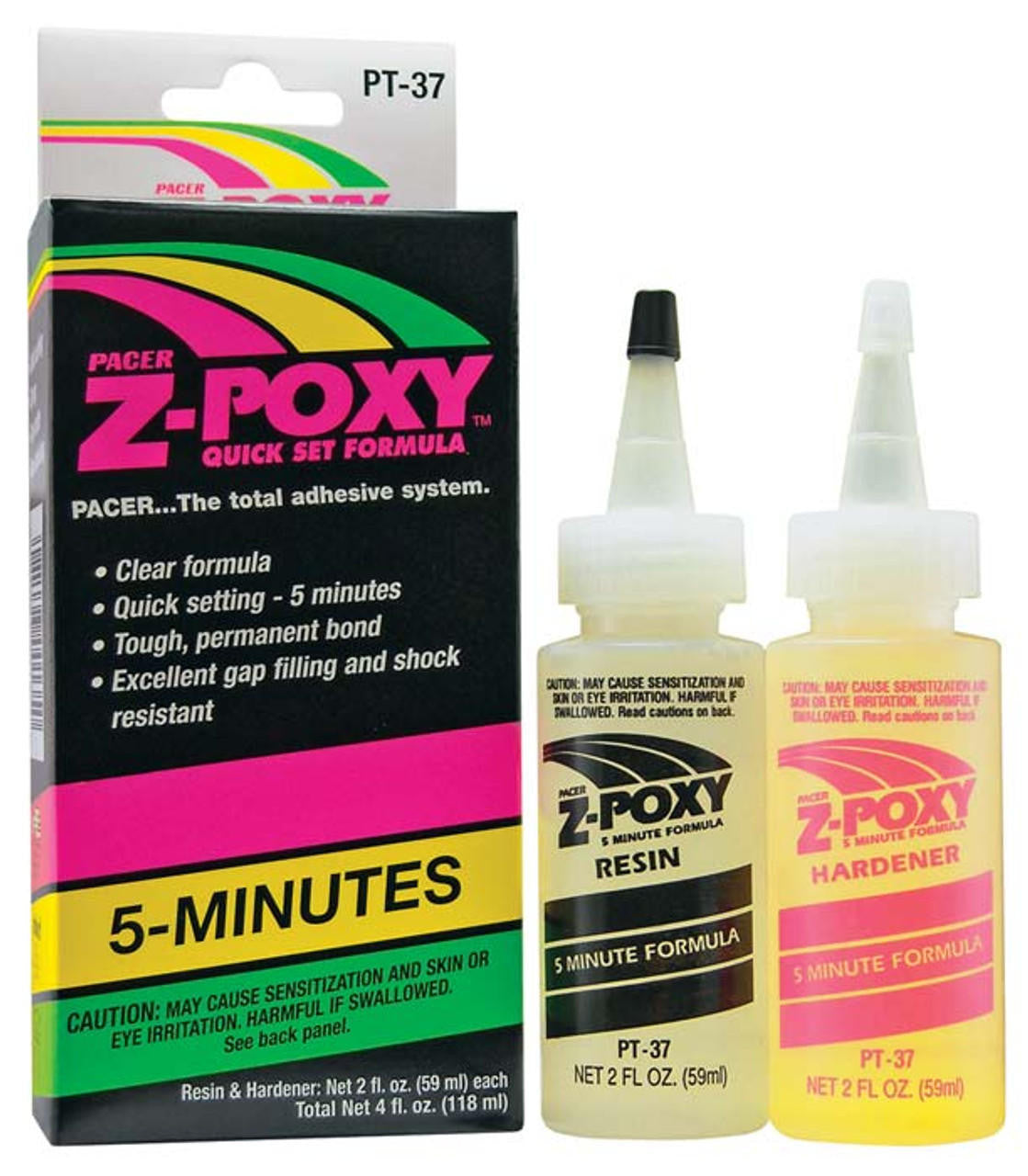 Pacer Z-Poxy 5 Minute 4oz PT37